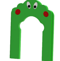 پنل ورودی سرسره آبی کودک